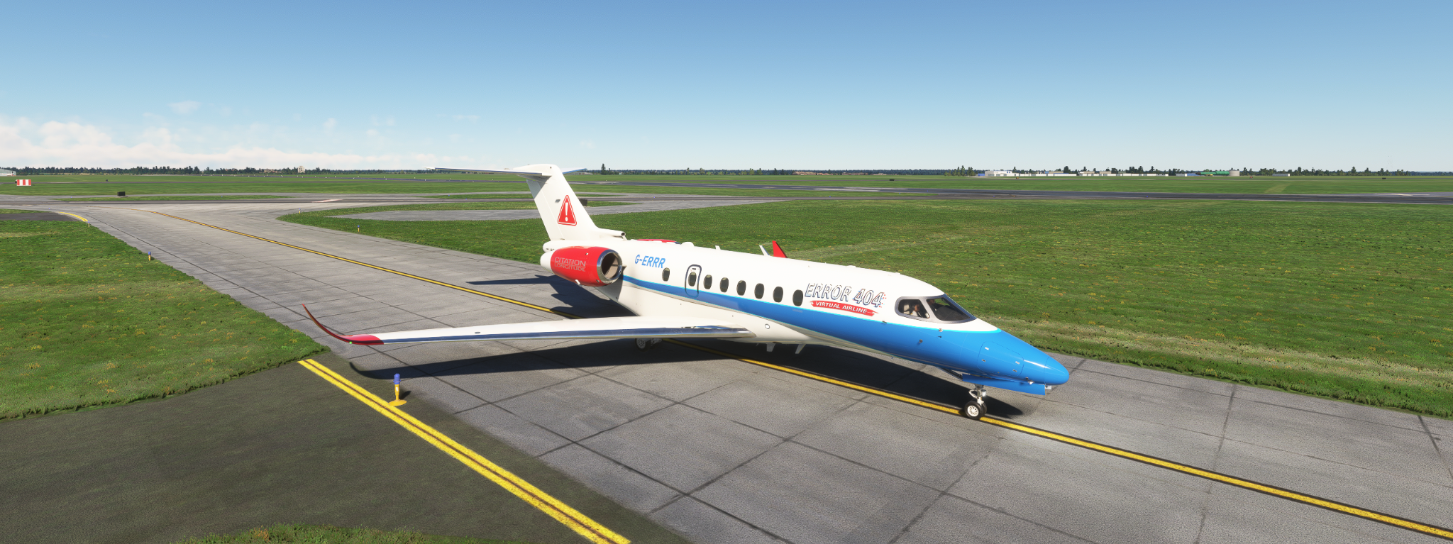 ERROR 404 Cessna Citation Longitude livery